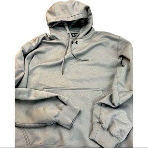 Under Armour Sweatshirt Hoodie Mens Grey Size Medium